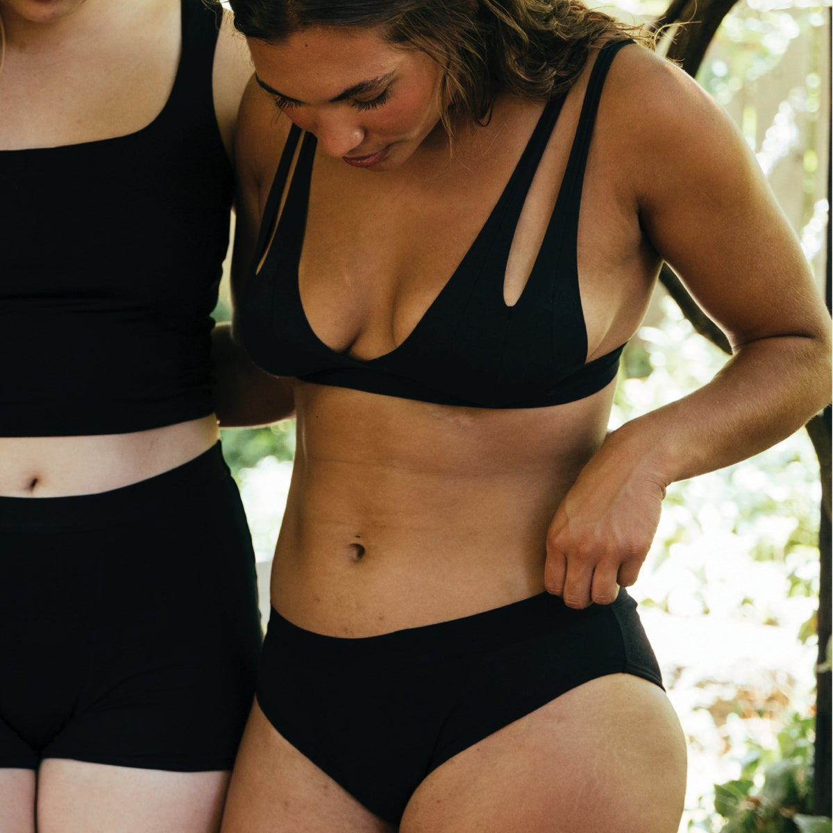 Everyday Organic Cotton Bikini Period Underwear - VOXAPOD® soft reusable medical grade silicone fda approved period cup