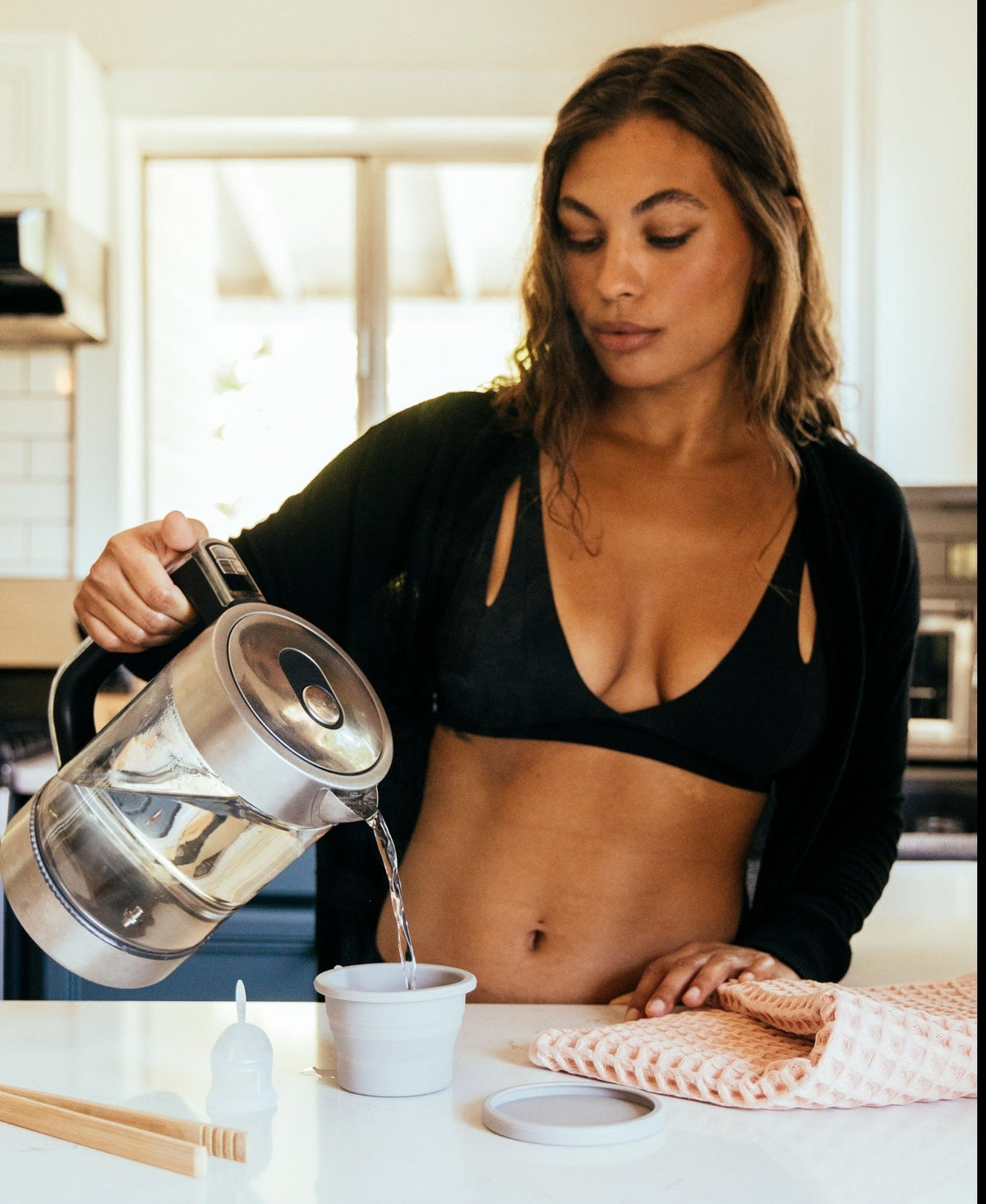 On-the-go Menstrual Cup Sterilizer - VOXAPOD® soft reusable medical grade silicone fda approved period cup