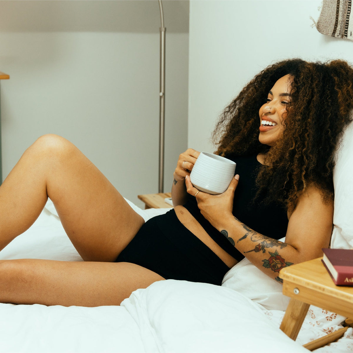 Super Comfy High-waisted Period Underwear - VOXAPOD® soft reusable medical grade silicone fda approved period cup