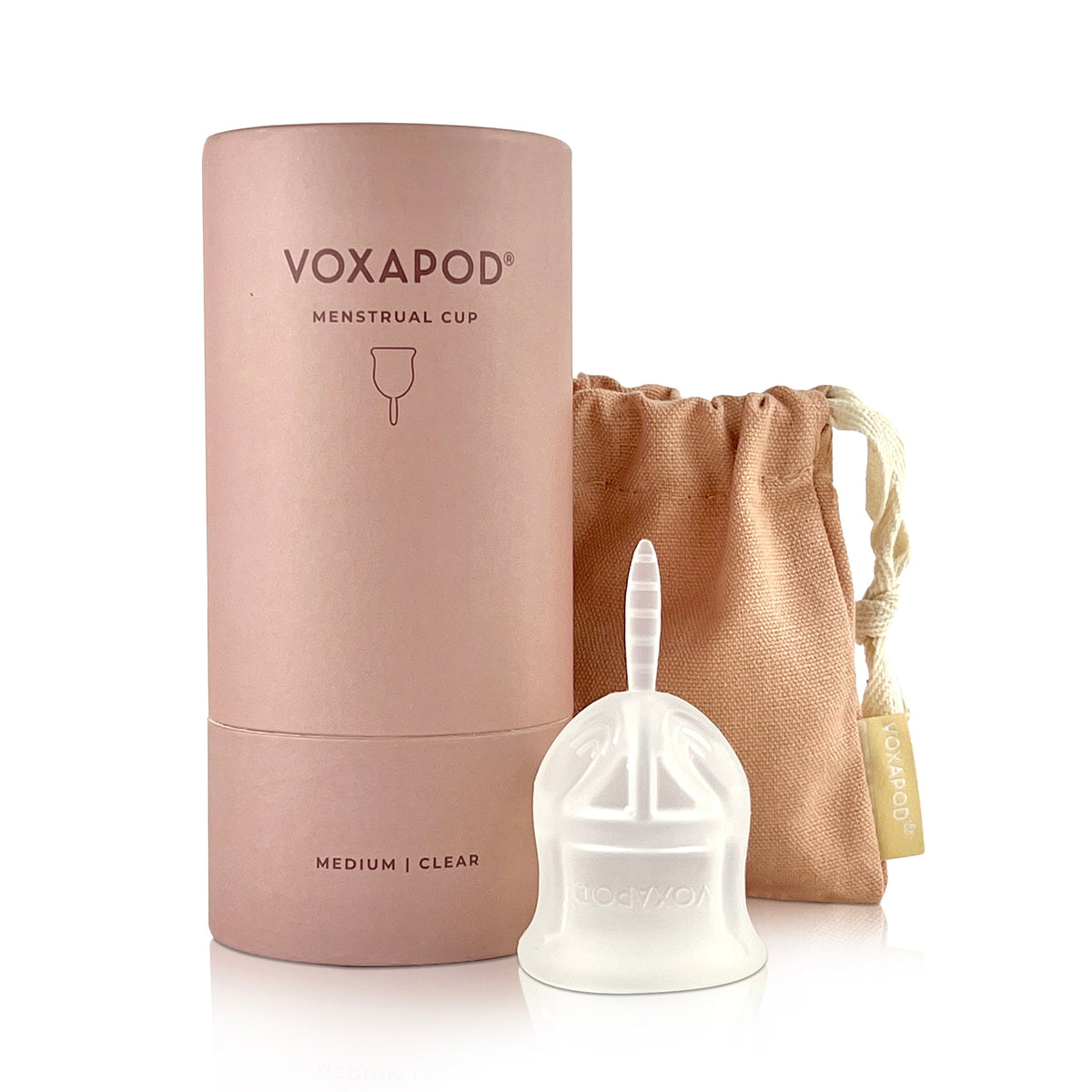 VOXAPOD Menstrual Cup - VOXAPOD® soft reusable medical grade silicone fda approved period cup