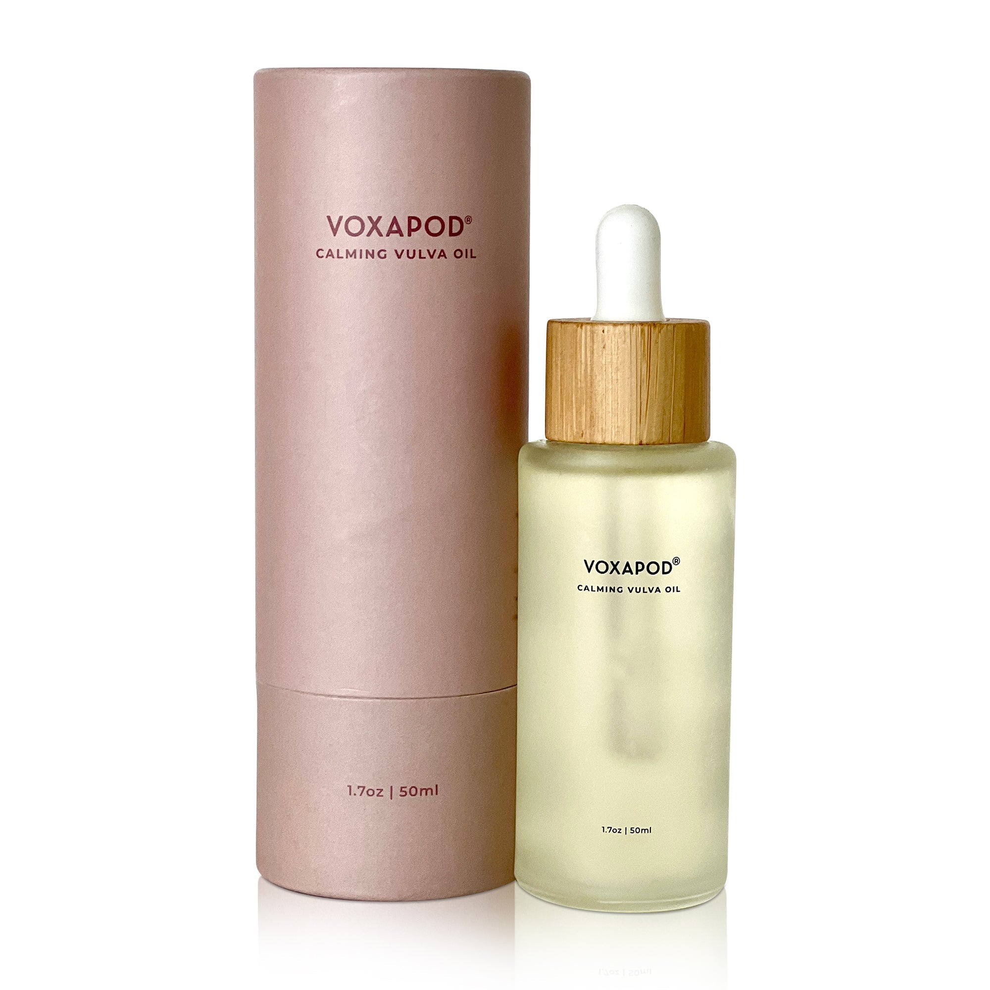 Calming Vulva Oil - VOXAPOD® soft reusable medical grade silicone fda approved period cup