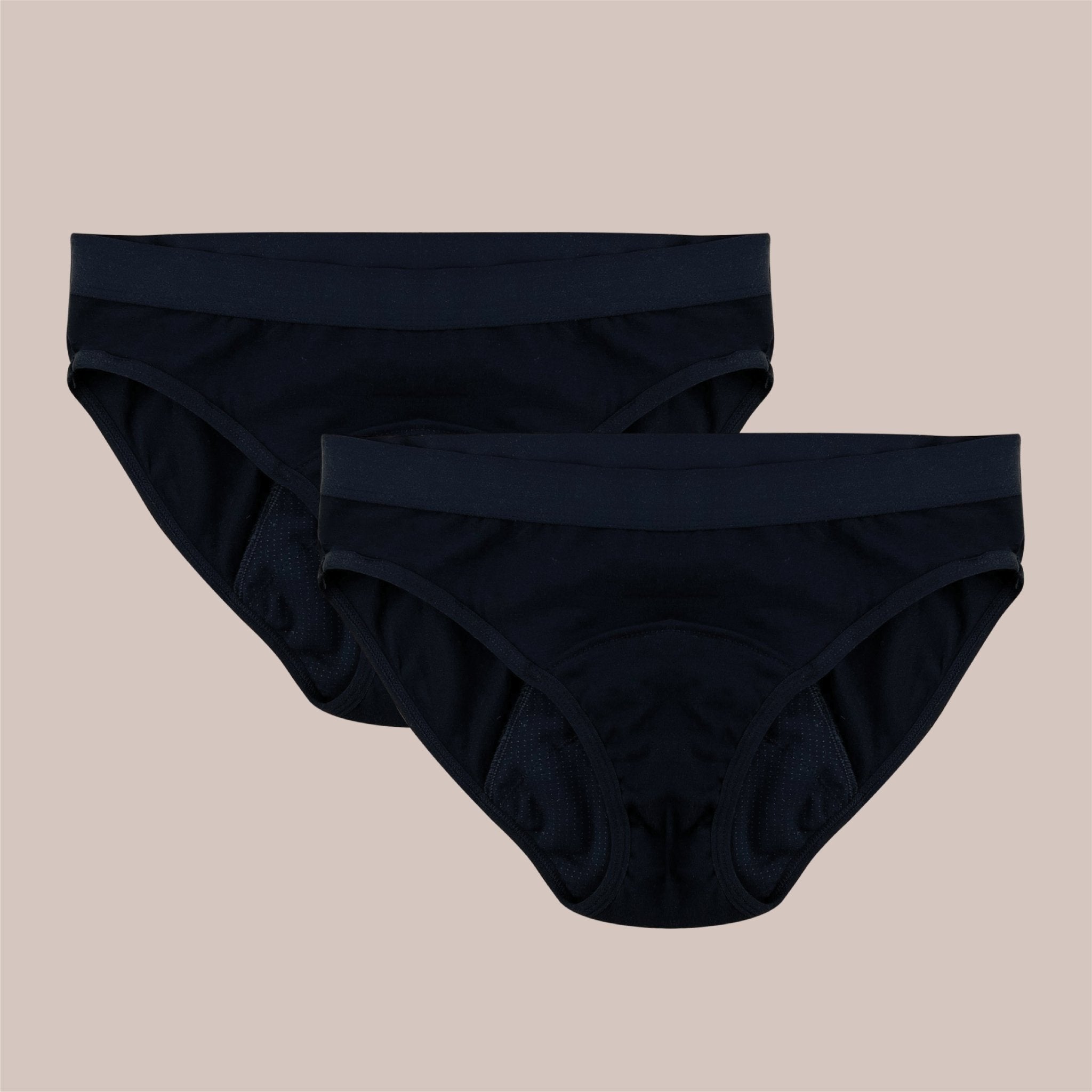 Knicked Overnight/Heavy Absorbency Period Underwear - Soft Cotton